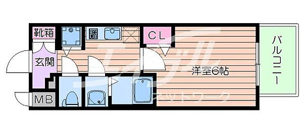 プレサンス大阪ゲートシティ ｜大阪府大阪市福島区野田３丁目(賃貸マンション1K・7階・21.80㎡)の写真 その2