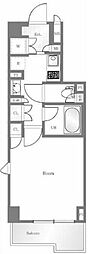 ルーブル中板橋 1Kの間取図画像