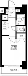 菱和パレス護国寺駅前 1Kの間取図画像