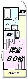 間取図画像 1K