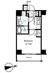 Rz PLACE AZEST高島平 4階1Kの間取り