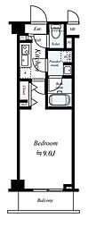 アーバンヴィスタ板橋本町 1Kの間取図画像