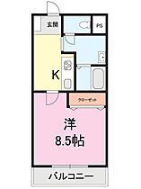 テルマ・オリゾンＩ 205 ｜ 新潟県新潟市西区大学南１丁目367-1（賃貸マンション1K・2階・31.66㎡） その2