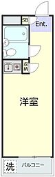 ハイシティ高田馬場 ワンルームの間取図画像