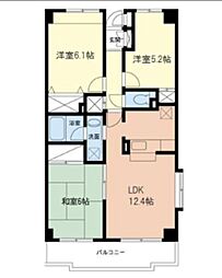 リヴェール湘南 3LDKの間取図画像