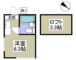 間取図画像 ワンルーム