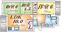 リバーサイド春日手4階5.4万円
