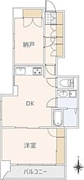 パイオニアINN. 1SDKの間取図画像