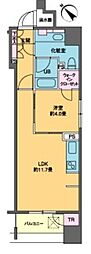 カスタリア銀座3 1LDKの間取図画像