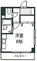 グランディオ・SK ワンルームの間取図画像