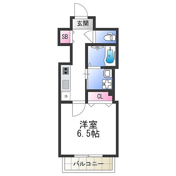 BONNY松崎町 ｜大阪府大阪市阿倍野区松崎町１丁目(賃貸マンション1K・10階・23.80㎡)の写真 その2