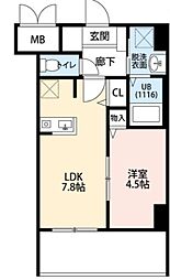 (仮称)ONLY ONE三田市三田町 新築 1LDKの間取図画像