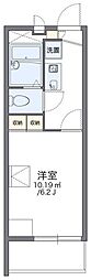 レオパレスアーバン向丘 1Kの間取図画像