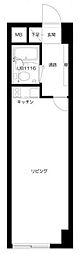 エンゼルハイム吉野町 ワンルームの間取図画像