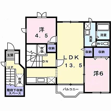 サニーガーデンＢ_間取り_0