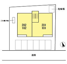 シエルガーデン西岐波 102 ｜ 山口県宇部市大字西岐波2709-10（賃貸アパート1LDK・1階・47.08㎡） その9