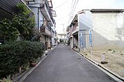 前面道路含む現地写真☆閑静な住宅地☆