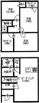 マハロ  ｜ 兵庫県赤穂市上仮屋北（賃貸テラスハウス3LDK・1階・77.83㎡） その2