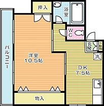 小林ビル 405 ｜ 福岡県北九州市小倉北区古船場町6-5（賃貸マンション1DK・4階・45.40㎡） その2