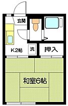 クワタコーポ 201 ｜ 神奈川県相模原市南区上鶴間６丁目12-14（賃貸アパート1K・2階・17.50㎡） その2