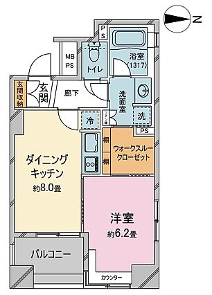 １ＤＫ ※図面...