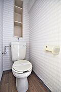 トイレもきれいに清掃されております。
