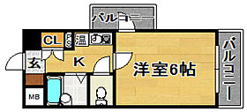 大阪府大阪市東淀川区豊里7丁目（賃貸マンション1K・4階・21.00㎡） その2