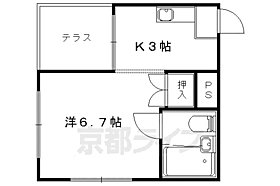 京都府京都市山科区御陵大津畑町（賃貸マンション1K・1階・19.02㎡） その2