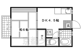 メゾンアカシ 201 ｜ 京都府京都市伏見区桃山筑前台町（賃貸アパート1DK・2階・19.00㎡） その2