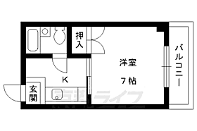 リトルハイツ C-3 ｜ 京都府京都市伏見区豊後橋町（賃貸マンション1K・3階・19.64㎡） その2