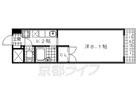 きんこん館 302 ｜ 京都府宇治市木幡金草原（賃貸マンション1K・3階・23.10㎡） その2