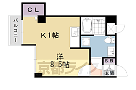 京都府京都市山科区小山鎮守町（賃貸マンション1R・1階・24.40㎡） その2