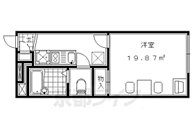 レオパレス和泉VIII 105 ｜ 京都府京都市伏見区桃山町和泉（賃貸アパート1K・1階・19.87㎡） その2