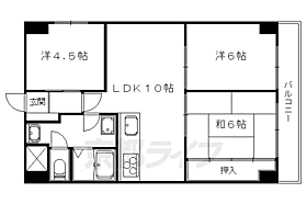 京都府京都市山科区竹鼻外田町（賃貸マンション3LDK・4階・54.50㎡） その2