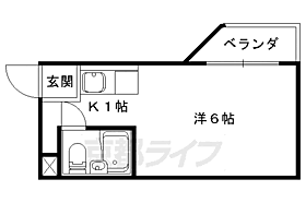 京都府京都市山科区大宅沢町（賃貸マンション1R・1階・14.58㎡） その2