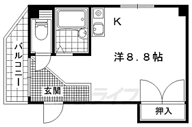 京都府京都市山科区竹鼻扇町（賃貸マンション1R・1階・20.00㎡） その2