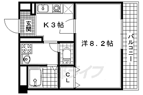 アンプルールフェール椋 110 ｜ 京都府宇治市槇島町南落合（賃貸マンション1K・1階・27.32㎡） その2