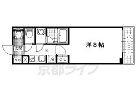 京都府京都市山科区大宅辻脇町（賃貸マンション1K・4階・26.10㎡） その2