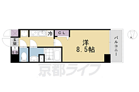 ＳＯＬ　ＣＲＥＳＴ　ＴＡＰＰ　伏見 308 ｜ 京都府京都市伏見区深草西浦町5丁目（賃貸マンション1K・3階・25.52㎡） その2