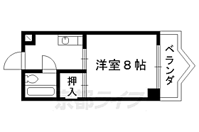 サンリッチ西浦 205 ｜ 京都府京都市伏見区深草西浦町6丁目（賃貸マンション1K・2階・21.26㎡） その2