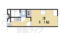 レオパレスCONY 1Kの間取図画像
