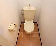 清潔感のあるトイレです。