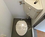 清潔なトイレです。