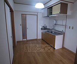 京都地下鉄東西線 椥辻駅 徒歩4分の賃貸マンション 5階3Kのリビング/ダイニング