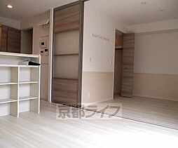 京阪本線 石清水八幡宮駅 徒歩23分の賃貸アパート 1階2LDKのリビング/ダイニング