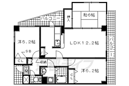 間取図画像 3LDK