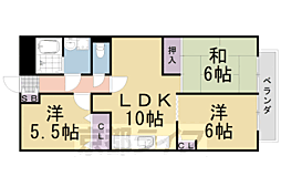 ゼファー21 3LDKの間取図画像