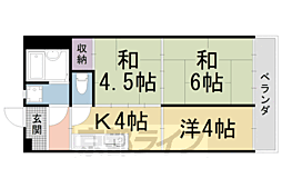 コーポエル 3Kの間取図画像