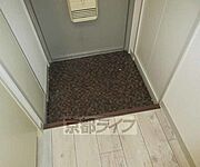 丁度良いサイズの玄関です・