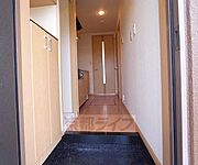 すっきりとした廊下です。